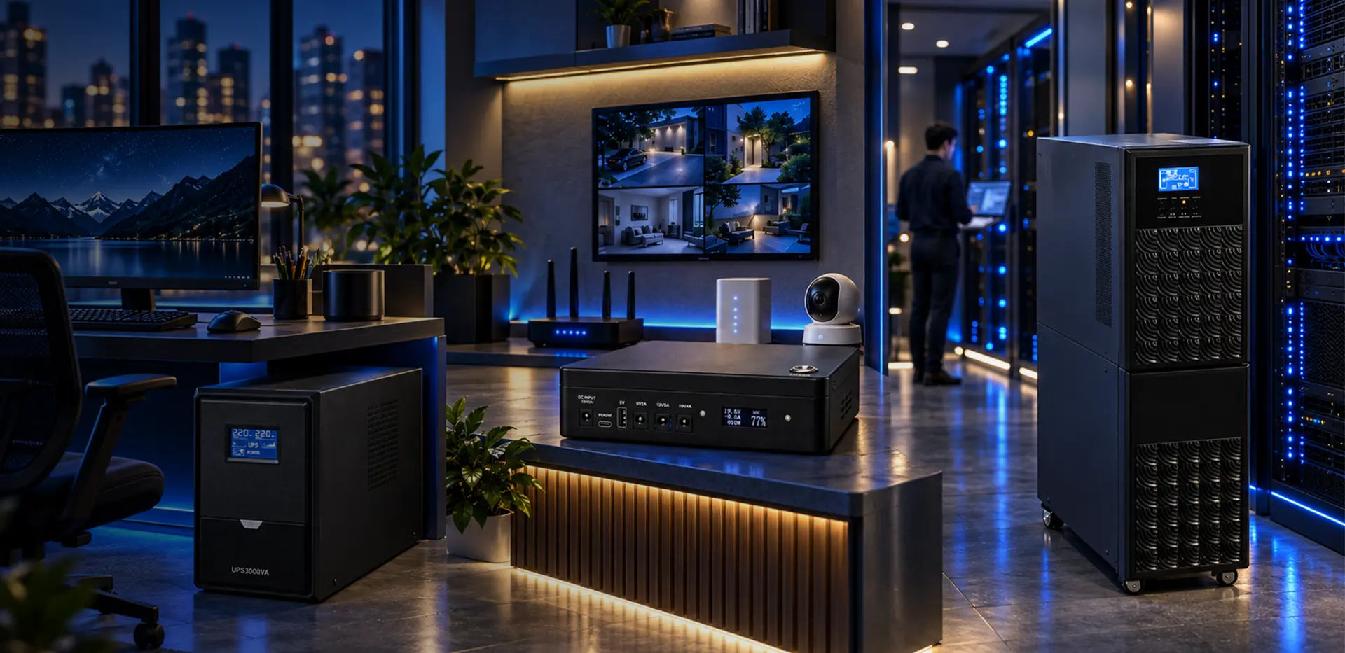 الشركة المصنعة لإمدادات الطاقة UPS المهنية